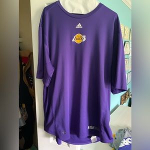 Adidas LA Lakers warm up shirt. Kobe era.